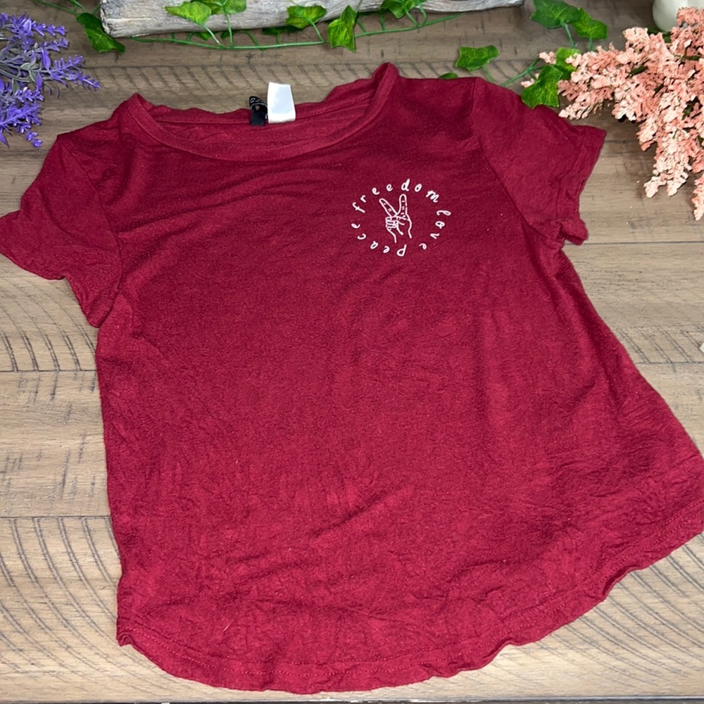 DIVIDED Freedom, Love and Peace shirt